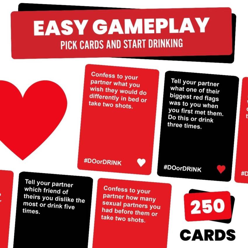 DO or DRINK game card (Date Night) - Image 2