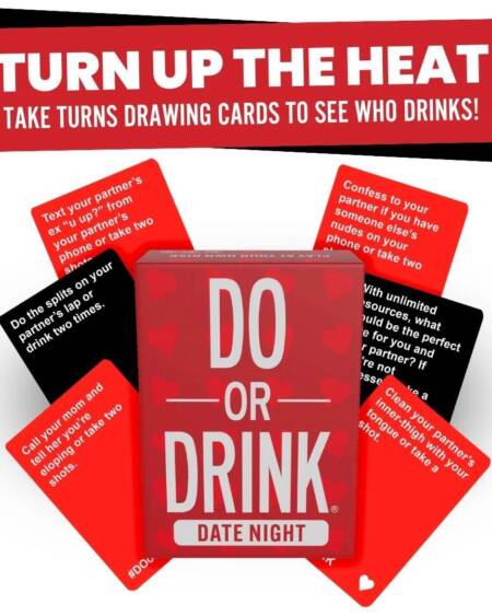 DO or DRINK game card (Date Night)