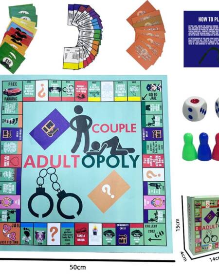 ADULTOPOLY couple game