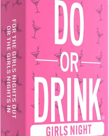 DO or DRINK game card (Girls Night)