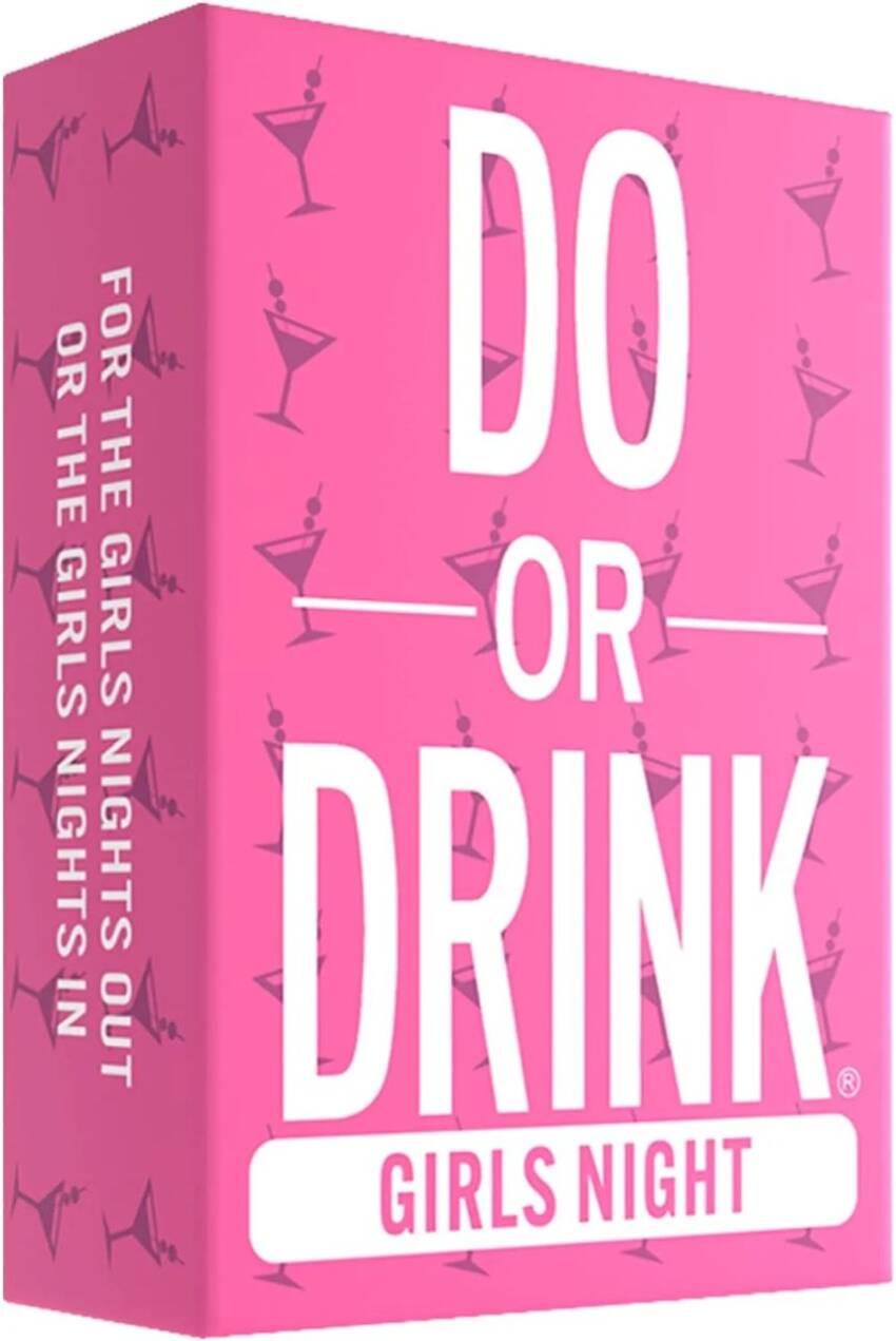 DO or DRINK game card (Girls Night)