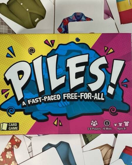 PILES game card