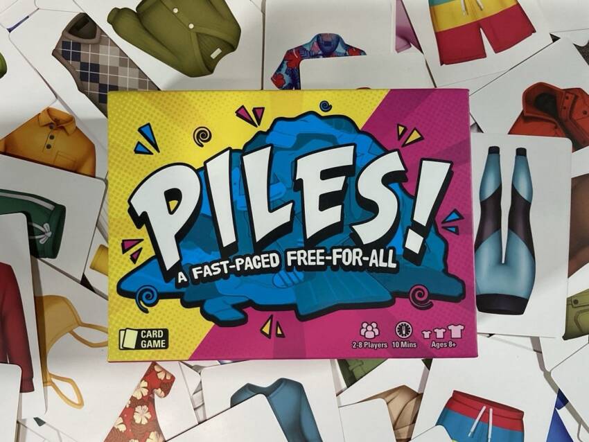 PILES game card