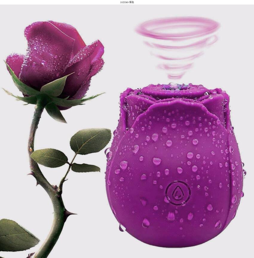 Rose Powerful Toy for women  -  Sucking Vibrator