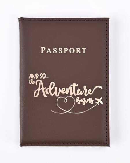 PASSPORT COVER (Brown)