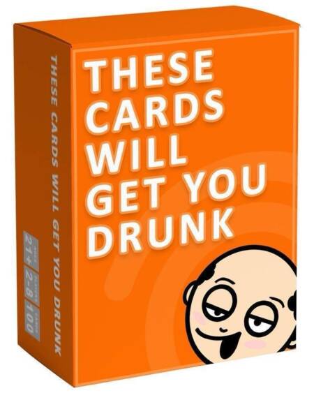 THESE CARDS WILL GET YOU DRUNK game card