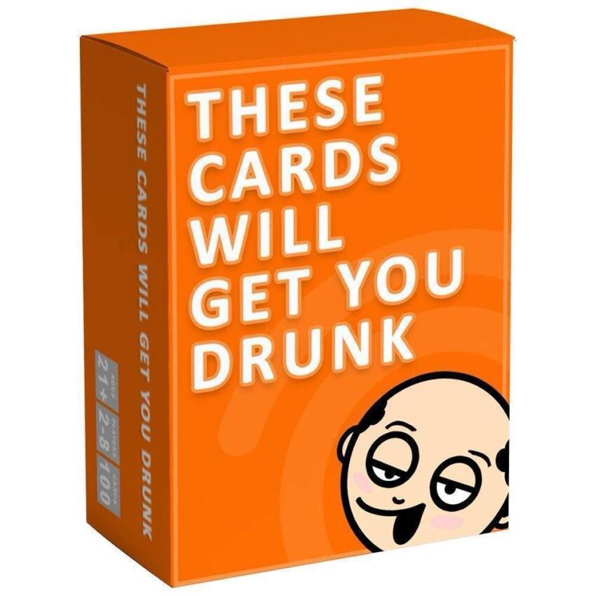 THESE CARDS WILL GET YOU DRUNK game card